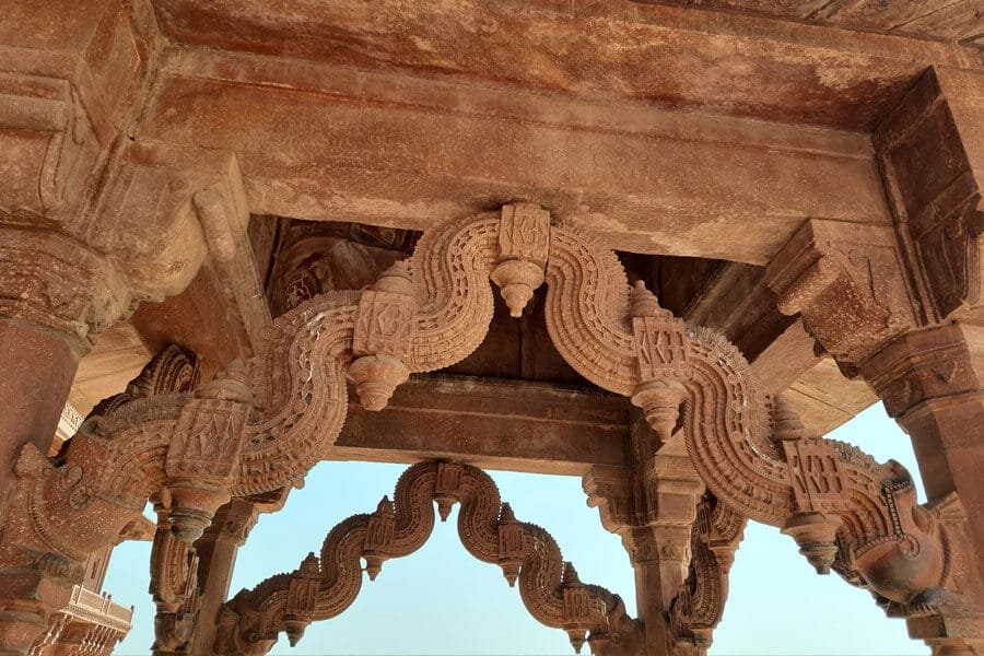 Architecture ornament in Fatehpur Sikri